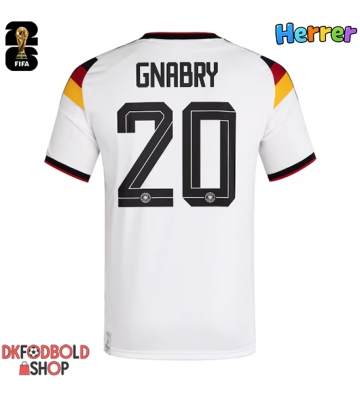 Tyskland Serge Gnabry #20 Hjemmebanetrøje VM 2026 Kort ærmer